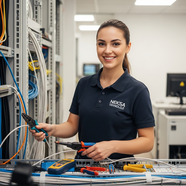 Bina İçi İnternet Kablosu Çekme Hizmetleri 1 Bina İçi İnternet Kablosu Çekme Hizmetleri